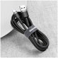 Baseus - USB-C / USB Kábel (0.5m), čierna