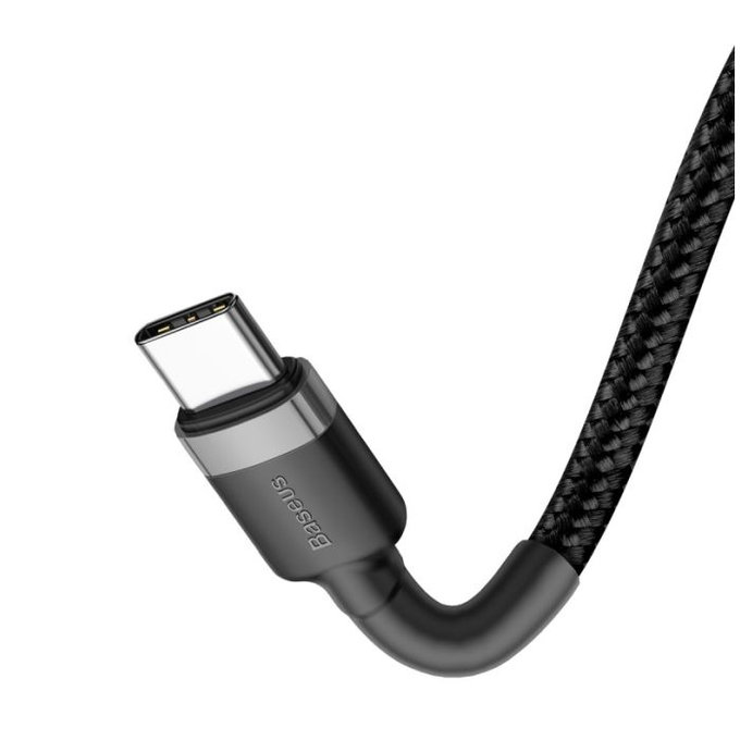 Baseus - USB-C / USB-C Kábel (2m), čierna