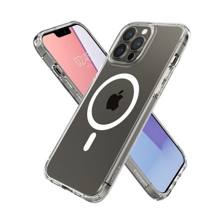 Spigen - Puzdro Ultra Hybrid s MagSafe pre iPhone 13 Pro, biela