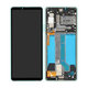 Sony Xperia 10 IV XQCC54 - LCD Displej + Dotykové Sklo + Rám (Mint) - A5047175A Genuine Service Pack