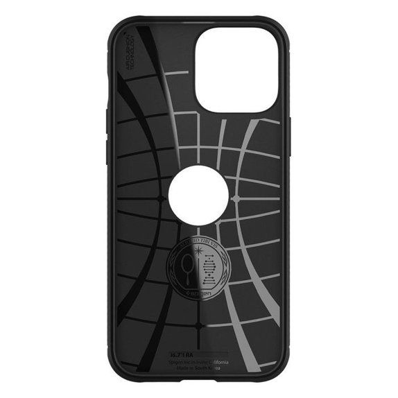 Spigen - Puzdro Rugged Armor pre iPhone 13 Pro Max, čierna