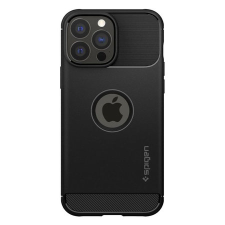 Spigen - Puzdro Rugged Armor pre iPhone 13 Pro Max, čierna