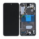Samsung Galaxy S22 S901B - LCD Displej + Dotykové Sklo + Rám (Phantom Black) OLED