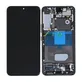 Samsung Galaxy S22 S901B - LCD Displej + Dotykové Sklo + Rám (Phantom Black) OLED
