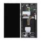 Samsung Galaxy S22 Ultra S908B - LCD Displej + Dotykové Sklo + Rám (Phantom Black) TFT