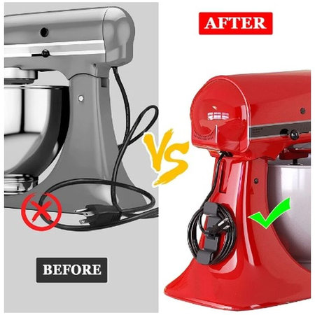 FixPremium - Organizér Káblov - Úchytka - Set 3 kusov, čierna