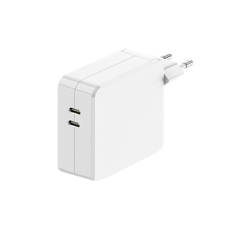 Dual USB-C nabíjací adaptér, 35W, kompatibilný s Apple