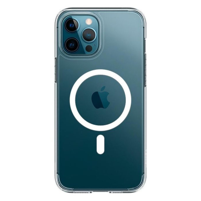 Spigen - Puzdro Ultra Hybrid s MagSafe pre iPhone 12 Pro Max, biela