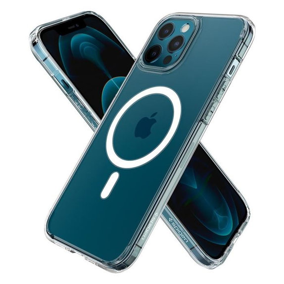 Spigen - Puzdro Ultra Hybrid s MagSafe pre iPhone 12 Pro Max, biela
