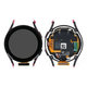 Samsung Galaxy Watch 5 40mm R900 - LCD Displej + Dotykové Sklo + Rám (Graphite) - GH82-30040A Genuine Service Pack