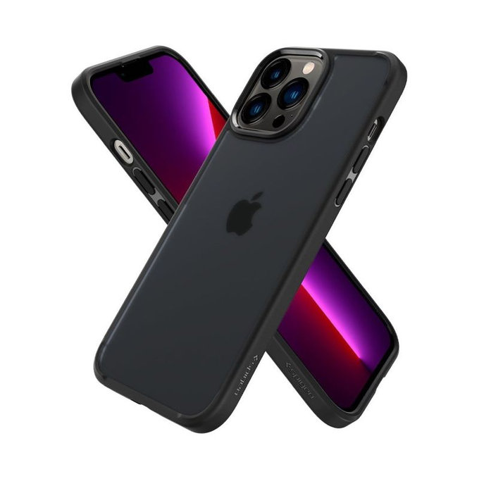 Spigen - Puzdro Ultra Hybrid pre iPhone 13 Pro, Frost Black