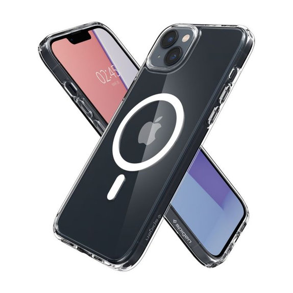 Spigen - Puzdro Ultra Hybrid s MagSafe pre iPhone 14 Plus, biela
