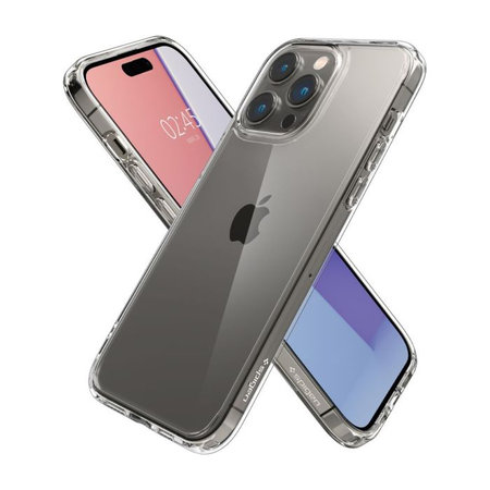 Spigen - Puzdro Ultra Hybrid pre iPhone 14 Pro, transparentná