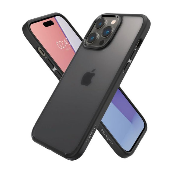 Spigen - Puzdro Ultra Hybrid pre iPhone 14 Pro, Frost Black