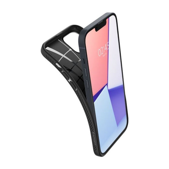 Spigen - Puzdro Liquid Air pre iPhone 14, čierna