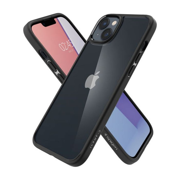 Spigen - Puzdro Ultra Hybrid pre iPhone 14, Matte Black