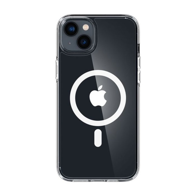 Spigen - Puzdro Ultra Hybrid s MagSafe pre iPhone 14, biela