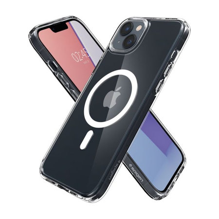 Spigen - Puzdro Ultra Hybrid s MagSafe pre iPhone 14, biela