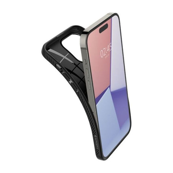 Spigen - Puzdro Liquid Air pre iPhone 14 Pro Max, čierna