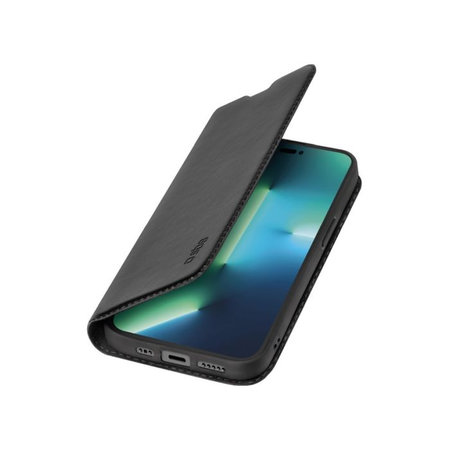 SBS - Puzdro Book Wallet Lite pre iPhone 14 Pro, čierna