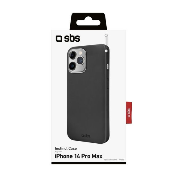 SBS - Puzdro Instinct pre iPhone 14 Pro Max, čierna