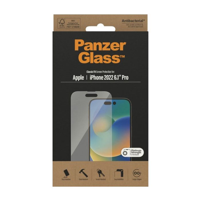 PanzerGlass - Tvrdené Sklo AB pre iPhone 14 Pro