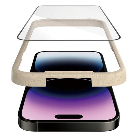 PanzerGlass - Tvrdené Sklo UWF s aplikátorom pre iPhone 14 Pro Max, čierna