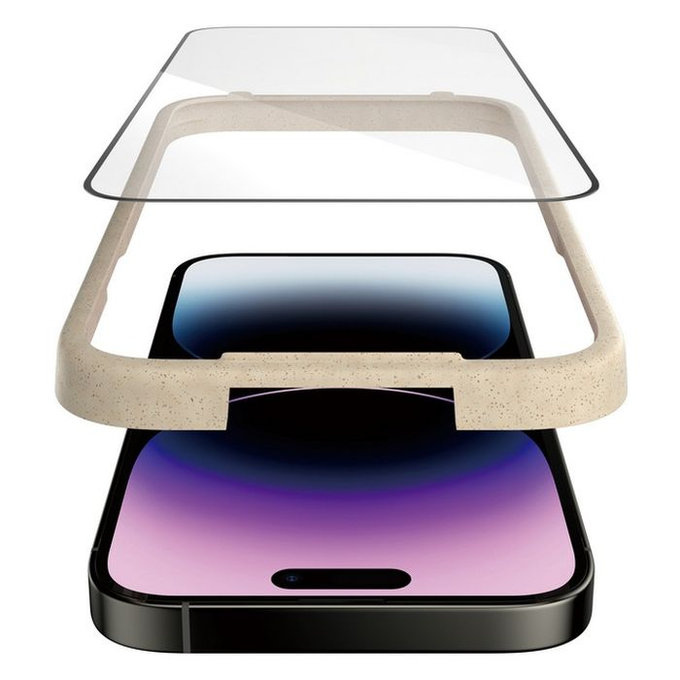 PanzerGlass - Tvrdené Sklo UWF s aplikátorom pre iPhone 14 Pro Max, čierna