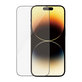 Tvrdené sklo UWF Anti-Reflective AB s aplikátorom pre iPhone 14 Pro, Čierna, PanzerGlass