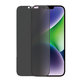 Tvrdené sklo UWF Privacy AB s aplikátorom pre iPhone 14 Plus/13 Pro Max, Čierna, PanzerGlass
