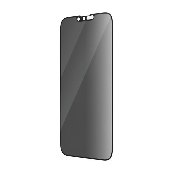 Tvrdené sklo UWF Privacy AB s aplikátorom pre iPhone 14 Plus/13 Pro Max, Čierna, PanzerGlass