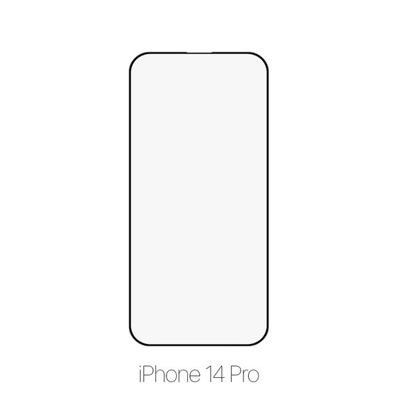 FixPremium FullCover Glass - Tvrdené Sklo pre iPhone 14 Pro