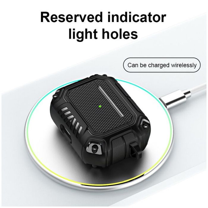 FixPremium - Puzdro Unbreakable pre AirPods Pro, čierna