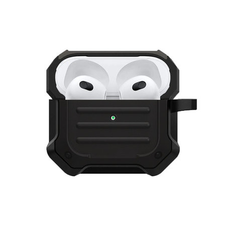 FixPremium - Puzdro Unbreakable pre AirPods 3, čierna