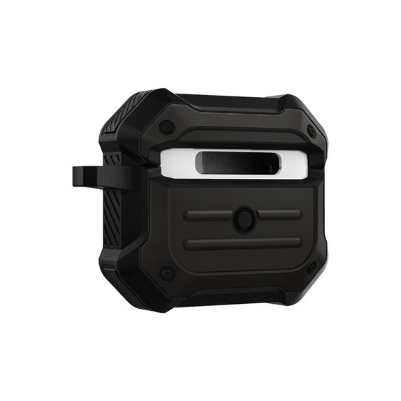 FixPremium - Puzdro Unbreakable pre AirPods 3, čierna
