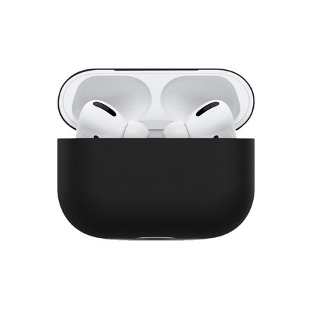 FixPremium - Silikónové Puzdro pre AirPods Pro, čierna