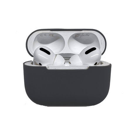 FixPremium - Silikónové Puzdro pre AirPods Pro, space gray