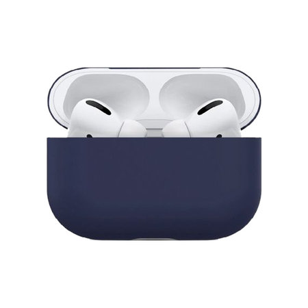 FixPremium - Silikónové Puzdro pre AirPods Pro, modrá