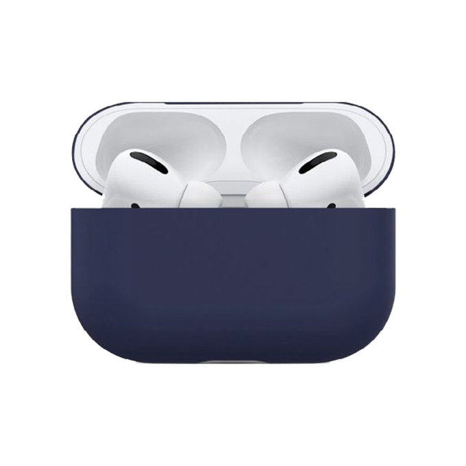 FixPremium - Silikónové Puzdro pre AirPods Pro, modrá