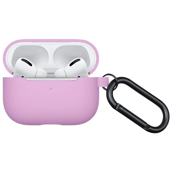 FixPremium - Silikónové Puzdro pre AirPods Pro, lila