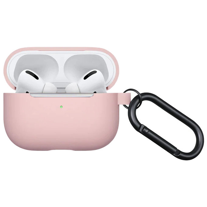 FixPremium - Silikónové Puzdro pre AirPods Pro, ružová