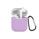FixPremium - Silikónové Puzdro pre AirPods 1 a 2, lila