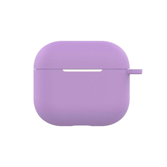 FixPremium - Silikónové Puzdro pre AirPods 3, lila