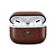 FixPremium - Puzdro z Umelej Kože pre AirPods Pro, hnedá
