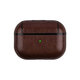 FixPremium - Puzdro z Umelej Kože pre AirPods Pro, hnedá