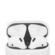 FixPremium - Nálepka proti Prachu pre AirPods 1 a 2, čierna