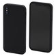 FixPremium - Silikónové Puzdro pre iPhone X a XS, čierna