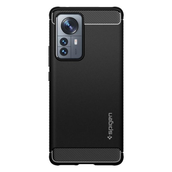 Spigen - Puzdro Rugged Armor pre Xiaomi Redmi 12 Pro, čierna