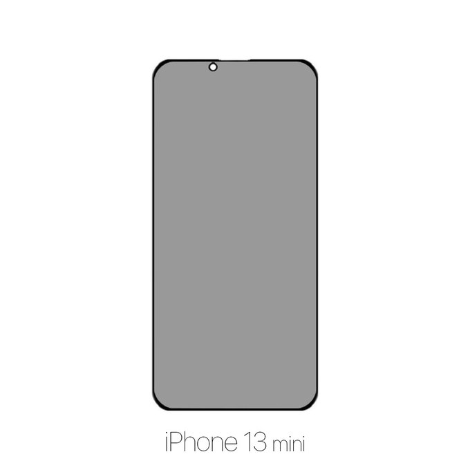 FixPremium Privacy Anti-Spy Glass - Tvrdené Sklo pre iPhone 13 mini