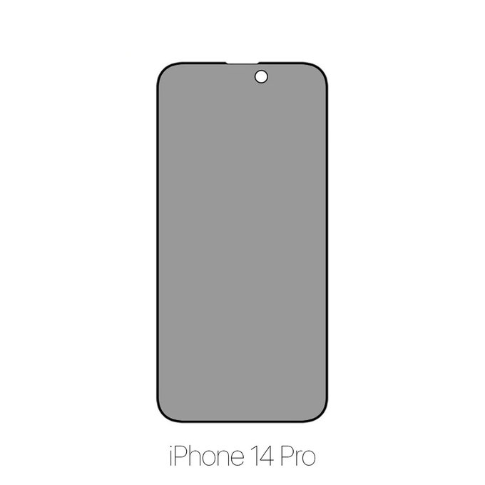 FixPremium Privacy Anti-Spy Glass - Tvrdené Sklo pre iPhone 14 Pro